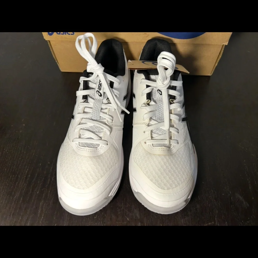 Asics Gel-Tactic 12 Volleyball Shoes Sneakers White/Black Mens Size 8